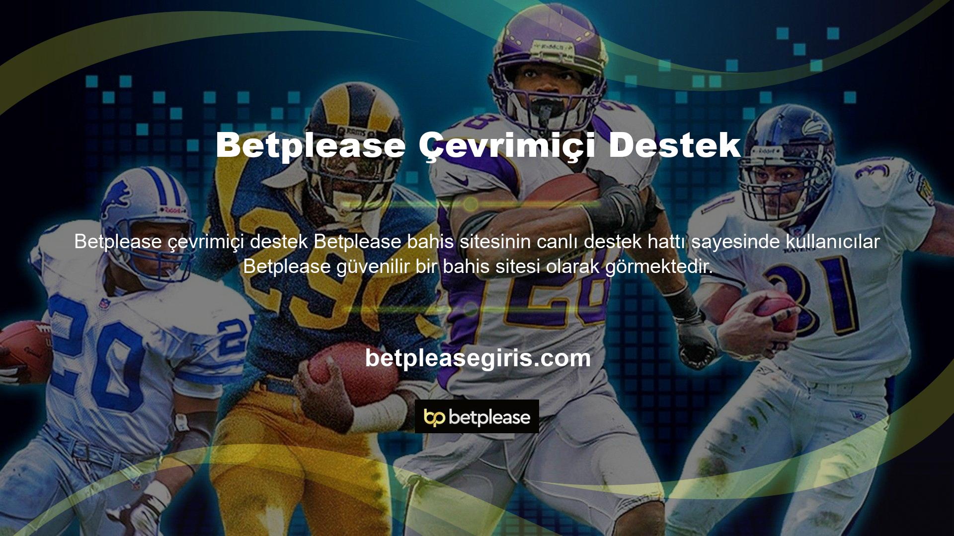 Betplease canlı destek hattı, kullanıcıların web sitesi üzerinden sorunlarına hızlı bir şekilde çözüm bulmalarını sağlıyor